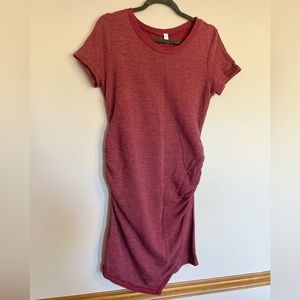 PINK BLUSH maternity asymmetrical dress